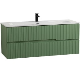 Тумба под раковину Cezares Duet-N 120 DUET-N-1200-2C-SO-PS-P подвесная