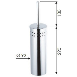 Ершик для унитаза Remer RB466CR Хром