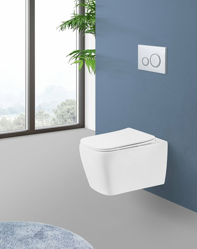 Унитаз BelBagno Veneto BB132CHR подвесной