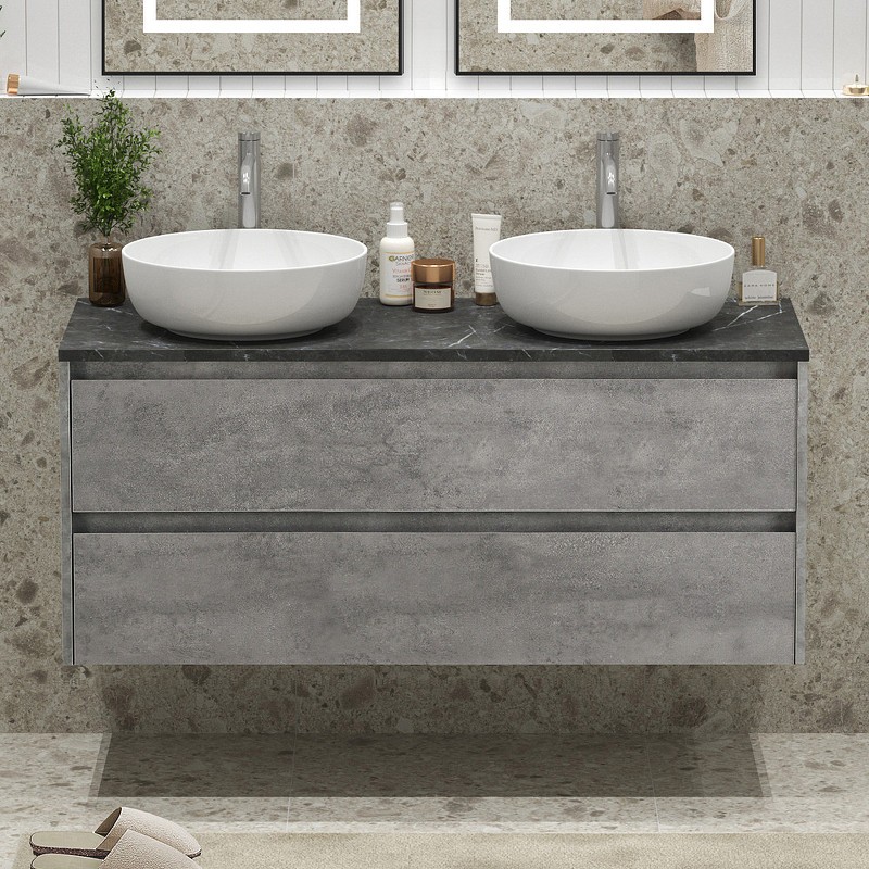 Тумба под раковину BelBagno Kraft 120 KRAFT-1200-2C-SO-2-CG подвесная