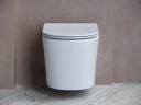 Комплект унитаза с инсталляцией Ceramicanova Balearica CN6000_1001CH_1000 с сиденьем Микролифт и клавишей смыва Хром глянцевый