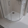 Душевой поддон из искусственного камня BelBagno Uno 90x90 TRAY-MR-UNO-R-90-550-35-W-CR