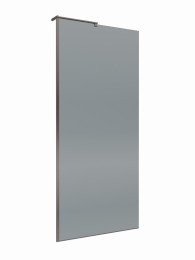 Душевая перегородка BelBagno Uno 90 UNO-L-1-TB-90-GR-GM
