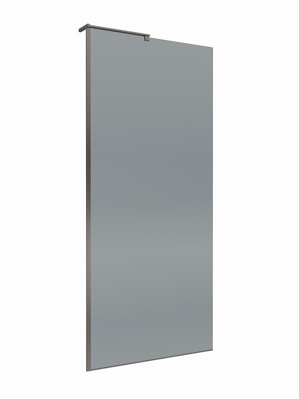 Душевая перегородка BelBagno Uno 90 UNO-L-1-TB-90-GR-GM