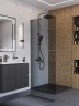 Душевая перегородка BelBagno Uno 90 UNO-L-1-TB-90-GR-GM