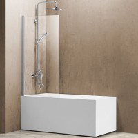 Шторка на ванну Vincea VSB-11800CL 80x140