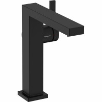Смеситель для раковины Hansgrohe Tecturis E 73040670 черный матовый