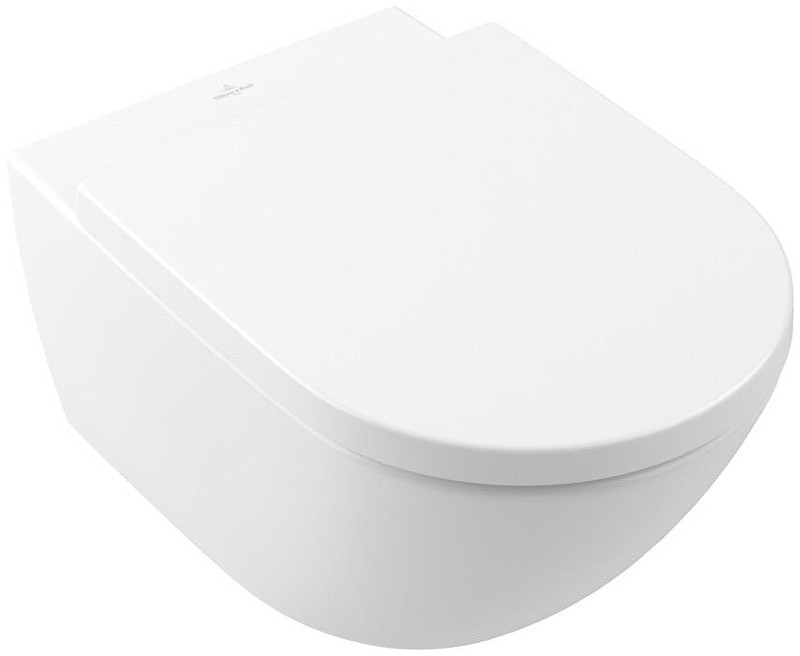 Унитаз Villeroy&Boch Subway 3.0 4670T0RW цвет Stone White без сиденья