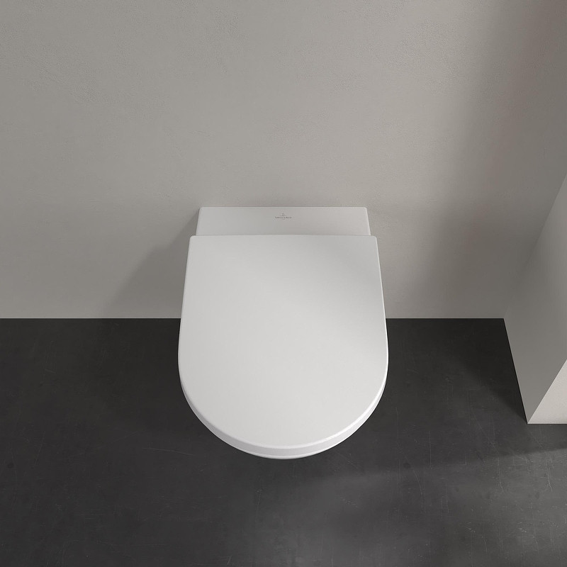 Унитаз Villeroy&Boch Subway 3.0 4670T0RW цвет Stone White без сиденья