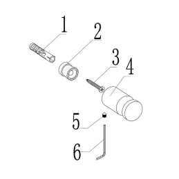 Крючок Abber Osten 316 AA1850BST цвет Сталь брашированная