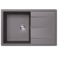 Кухонная мойка Abber Quarz 78 AQ2904G цвет Серый