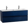 Тумба под раковину Cezares Duet-N 120 DUET-N-1200-2C-SO-SPF-P подвесная