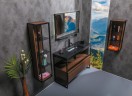 Шкаф пенал Boheme Armadi Art Loft 30 896-D подвесной