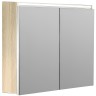 Зеркальный шкаф Boheme Armadi Art Vallessi 80 547-L с подсветкой