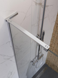 Душевая перегородка BelBagno Uno 90 UNO-L-1-TB-90-C-Cr