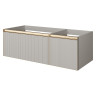 Тумба под раковину Boheme Armadi Art Quatro 2 120 790-M2-120-CM-RIB-MG подвесная