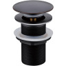 донный клапан Boheme Black 612-B/2 click-clack