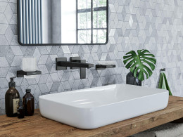 Стакан для зубных щеток Hansgrohe AddStoris 41749670 Черный матовый