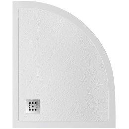 Душевой поддон из искусственного камня BelBagno Uno 120x80 L TRAY-MR-UNO-RH-120/80-550-35-W-L