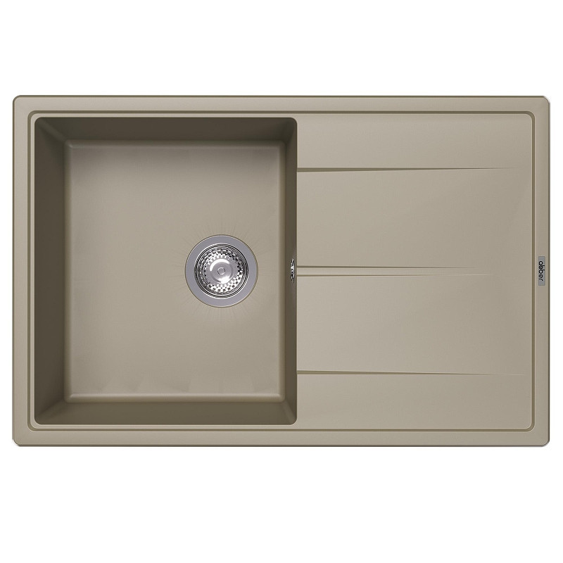 Кухонная мойка Abber Quarz 78 AQ2904S цвет Песочный