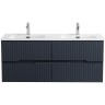 Тумба под раковину Cezares Duet-N 120 DUET-N-1200-4C-SO-2-GR-P подвесная