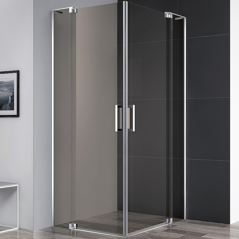 Душевой уголок Cezares Slider 90x80 SLIDER-AH-2-70/80-80/90-BR-Cr
