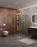 Душевой уголок Cezares Molveno 110x110 MOLVENO-R-11-90+20-C-BORO-IV