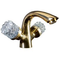 Смеситель для раковины Boheme Crystal 291-CRST