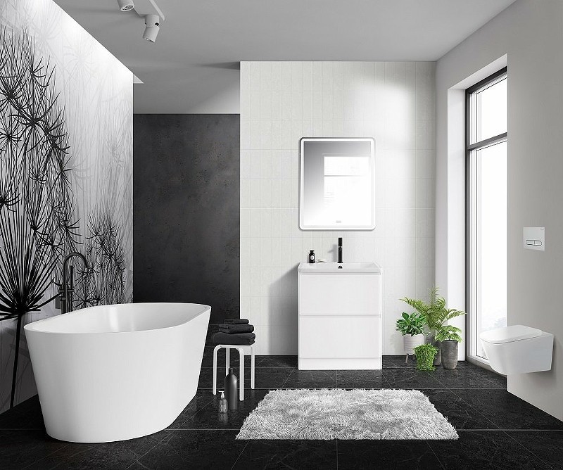 Тумба под раковину BelBagno 70 ALBANO-700-2C-PIA-BL