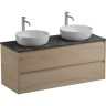 Тумба под раковину BelBagno Kraft 120 KRAFT-1200-2C-SO-2-RNN подвесная