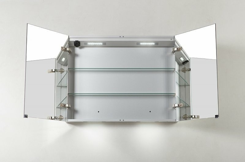 Зеркальный шкаф BelBagno SPC 90 SPC-2A-DL-BL-900 с подсветкой