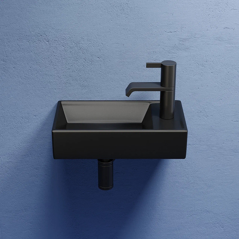 Раковина Ceramicanova Element 41 L CN6051LMB Черная матовая