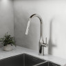 Смеситель для кухни Sancos Grand SC4002BNG Нержавеющая сталь