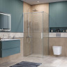 Душевой уголок BelBagno Soft Close-1 100x80 SOFT_CLOSE-1-AH-1-100/80-C-Cr