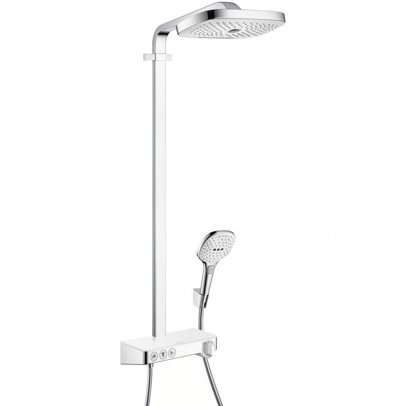 Душевая система Hansgrohe Raindance Select E 27127400 Белый Хром