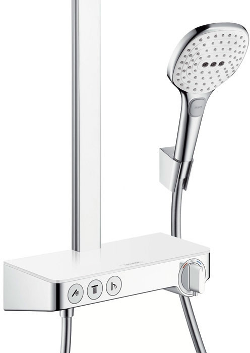 Душевая система Hansgrohe Raindance Select E 27127400 Белый Хром