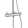 Смеситель для душа Hansgrohe Croma Select E 27248400 с термостатом Хром Белый
