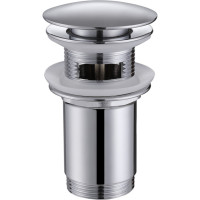 донный клапан Abber AF0010 Click-Clack Хром
