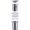 донный клапан Abber AF0010 Click-Clack Хром