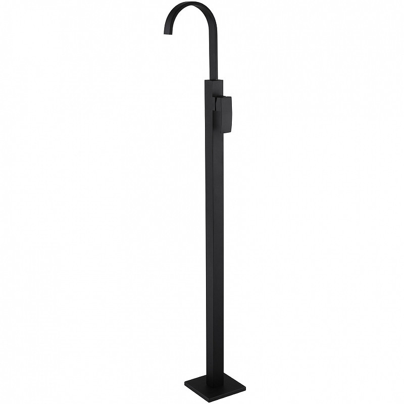 Смеситель для раковины Abber Wasserfall AF8640B черный матовый