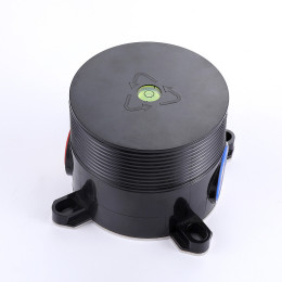 Смеситель для раковины Abber Wasserfall AF8640B черный матовый