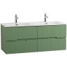 Тумба под раковину Cezares Duet-N 120 DUET-N-1200-4C-SO-2-PS-P подвесная