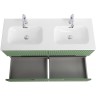 Тумба под раковину Cezares Duet-N 120 DUET-N-1200-4C-SO-2-PS-P подвесная