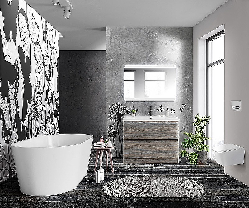 Тумба под раковину BelBagno 80 ALBANO-800-2C-PIA-PS