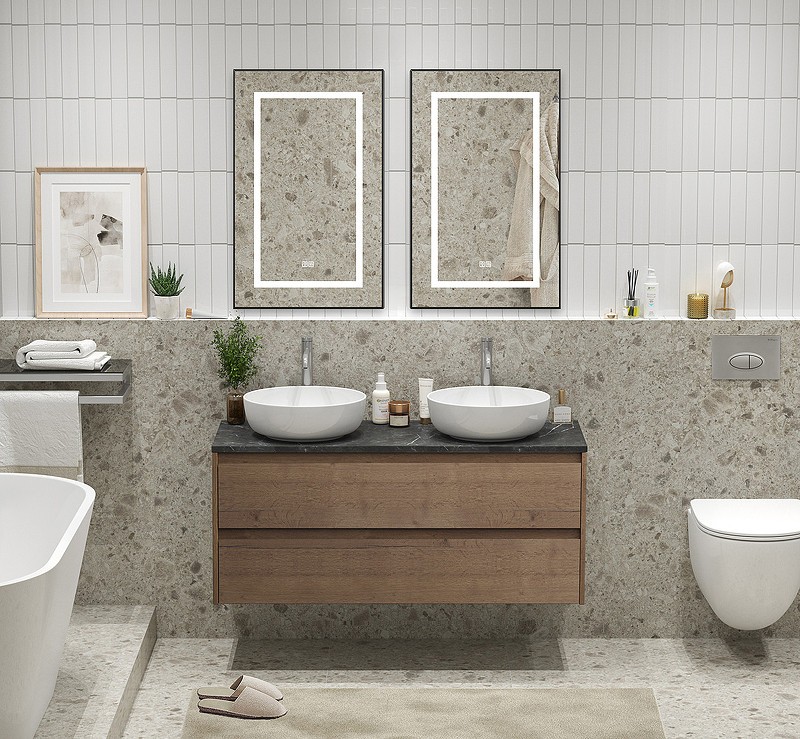 Тумба под раковину BelBagno Kraft 120 KRAFT-1200-2C-SO-2-RT подвесная