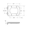 Унитаз BelBagno Ardente-R BB520CH-TOR/SC подвесной