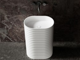 Раковина Abber Stein 58 AS2550 Белая матовая