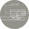 Душевой уголок Cezares Slider 90x80 SLIDER-AH-2-70/80-80/90-C-Cr