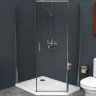 Душевой уголок BelBagno Uno 100х80 UNO-195-PH-1-100/80-C-Cr