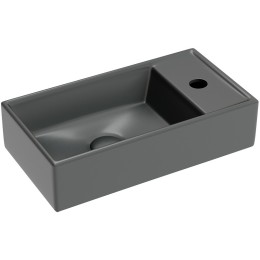 Раковина Ceramicanova Element 41 L CN6051LMDH Темный антрацит матовый